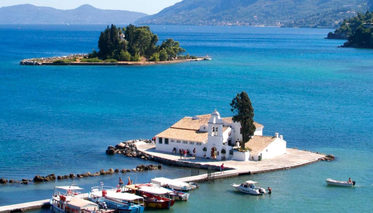 Casa Tramonto Beach View Agios Gordios  Buitenkant foto